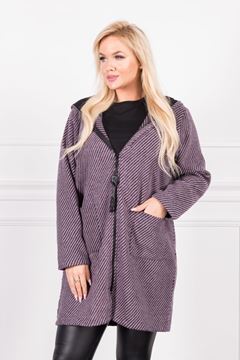 Picture of PLUS SIZE HOODED COAT